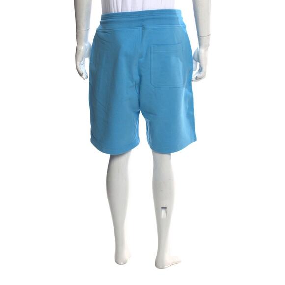Belstaff drawstring sweat shorts Size medium New Horizon Blue cotton‎ fleece - Picture 3 of 10